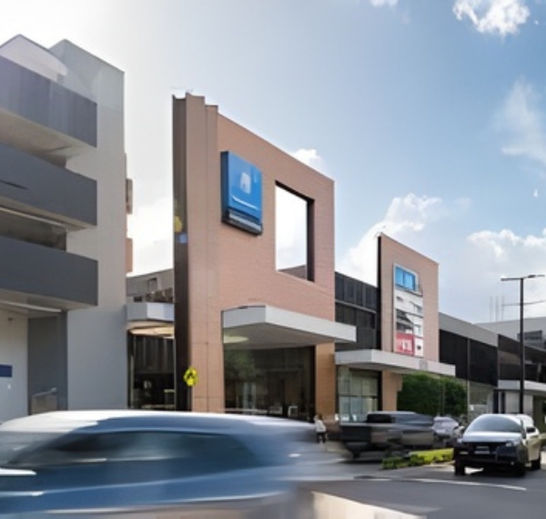 Commercial buildings in Stockland Wetherill Park and Polaris Centre, NSW